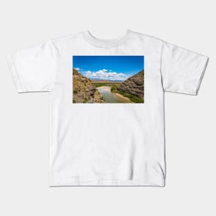 Rio Grande at Big Bend Kids T-Shirt